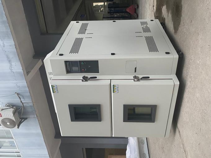 صندوقان من السائل ذو التأثير الساخن سريع التغيير إلى غرفة الصدمة الحرارية السائلة 2