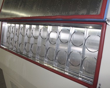 ASTM G154 مختبر التجوية UVA ضوء المصباح المتسارع للشيخوخة غرفة اختبار الأشعة فوق البنفسجية 2