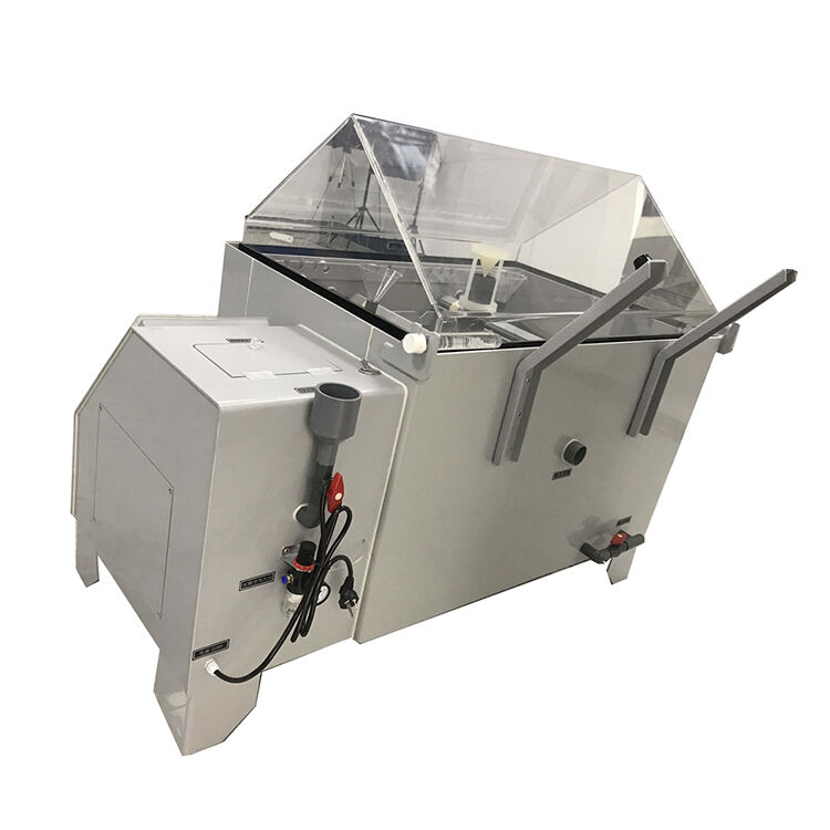 غرفة اختبار رذاذ الملح تلبي معيار ASTM B117 اختبار الرطوبة وضغط الرذاذ لاختبار مقاومة التآكل