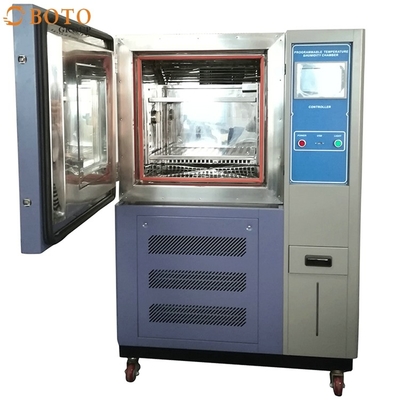 غرف الاختبار البيئي -40 ℃ -150 ℃ GB / T2423.2 غرفة درجة الحرارة العالية القابلة للبرمجة B-T-1000 (A ~ E)