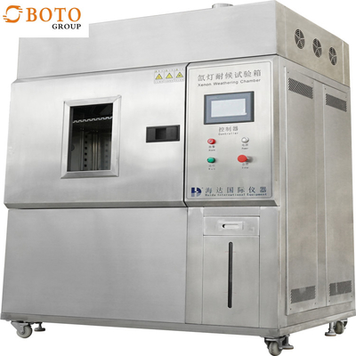 Xenon Arc Test Chamber مصنع الغرفة المناخية DIN50021 Xenon Lamp Aging room Lab Instrument