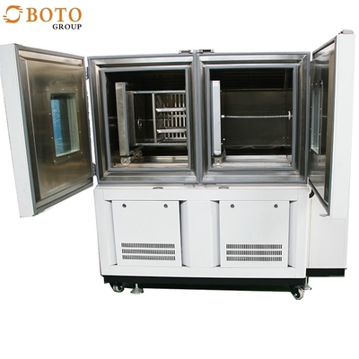 فرن تجفيف المعمل بثلاثة صناديق غرفة تأثير ساخن وبارد B-TCT-402 GB / T2423.1.2-2001