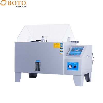 غرفة اختبار رذاذ الملح نظام التحكم PLC / PC 0.3mm ~ 0.8mm فوهة الرذاذ 0.2Mpa ~ 0.4Mpa الضغط